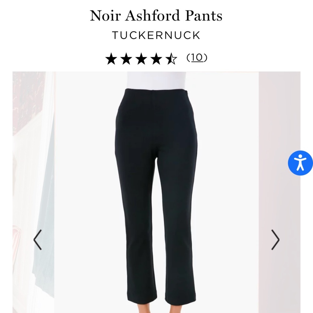 Tuckernuck Noir Ashford Pants - Women Size S - Black Suede